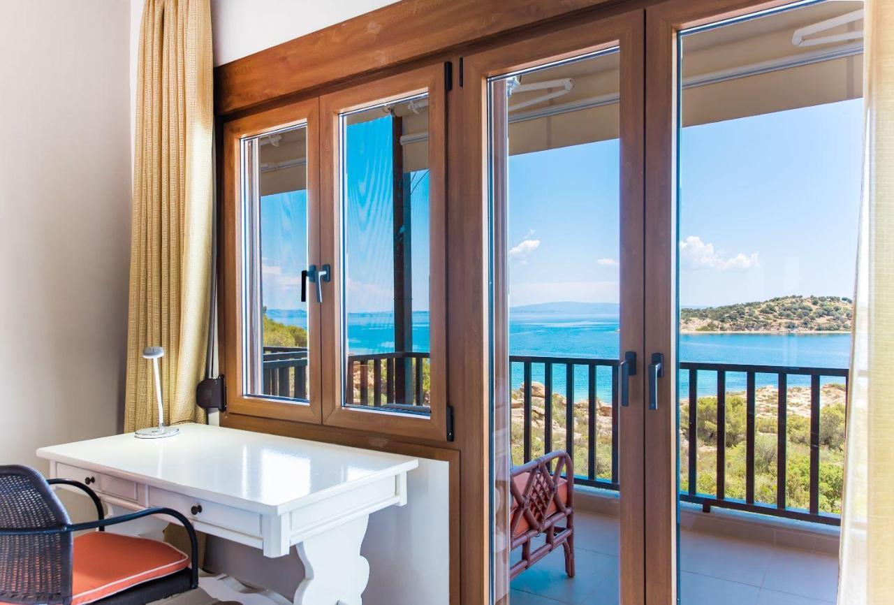Nereus & Oceanus Beachfront Apartments, Lagonisi Beach #Feelslikehome أورموس باناجياس المظهر الخارجي الصورة