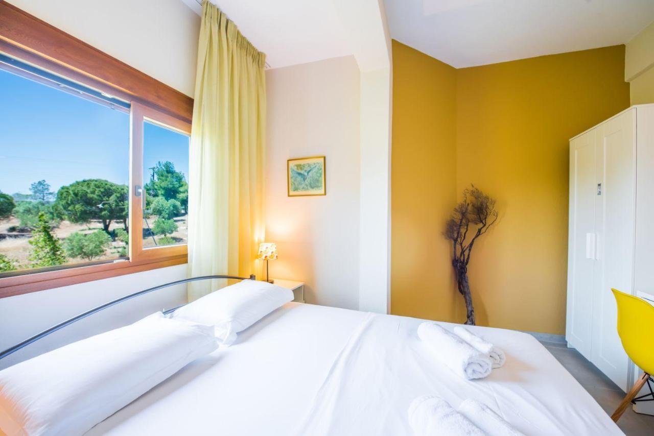 Nereus & Oceanus Beachfront Apartments, Lagonisi Beach #Feelslikehome أورموس باناجياس المظهر الخارجي الصورة