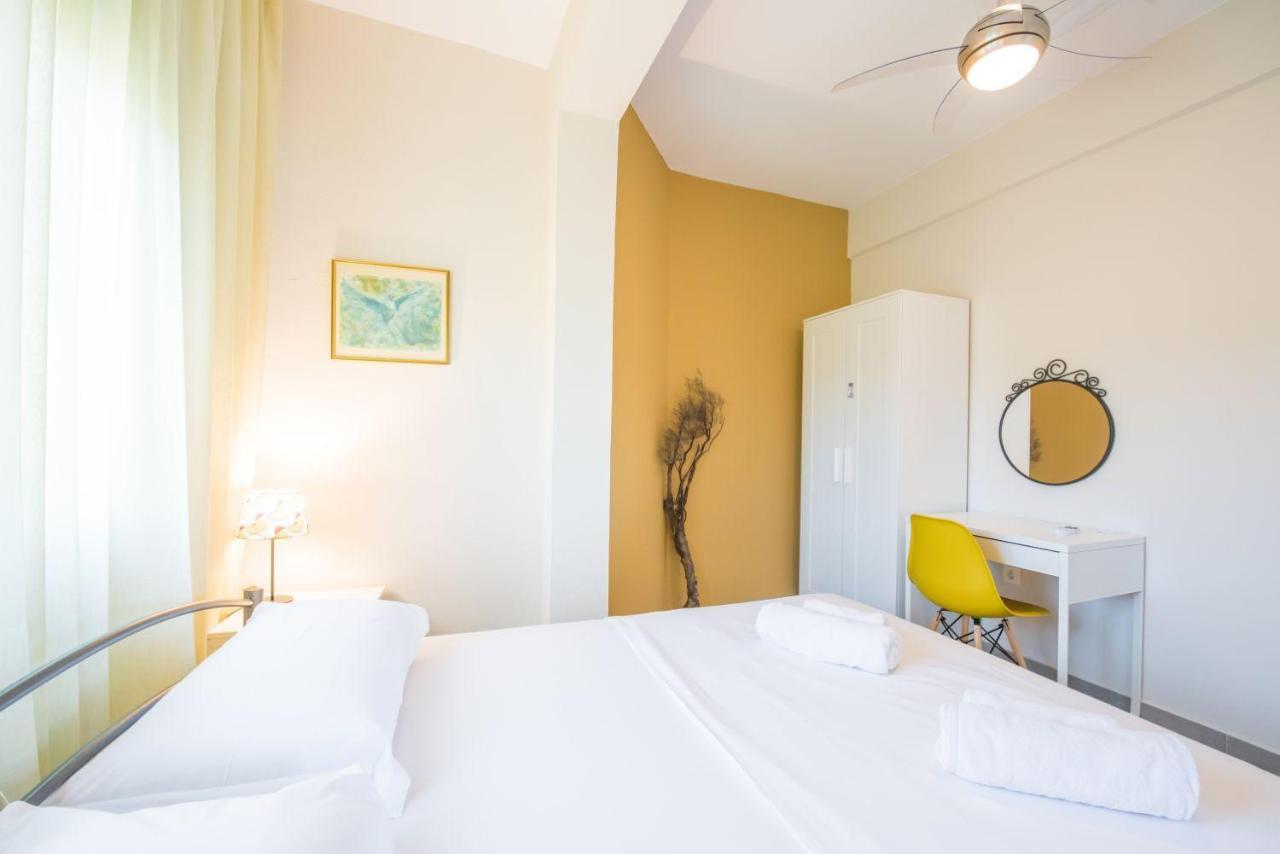 Nereus & Oceanus Beachfront Apartments, Lagonisi Beach #Feelslikehome أورموس باناجياس المظهر الخارجي الصورة